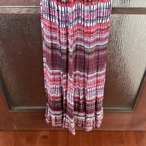 Saloni printed long dress size US 2 or small. - Picture 11 of 11